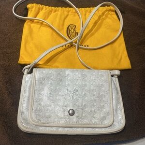 Goyard Plumet Pocket White Wallet